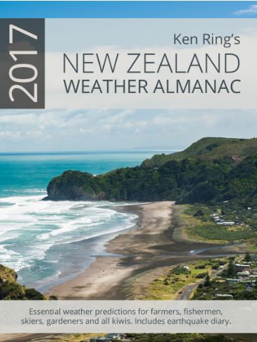 Weather Almanac for NZ 2017