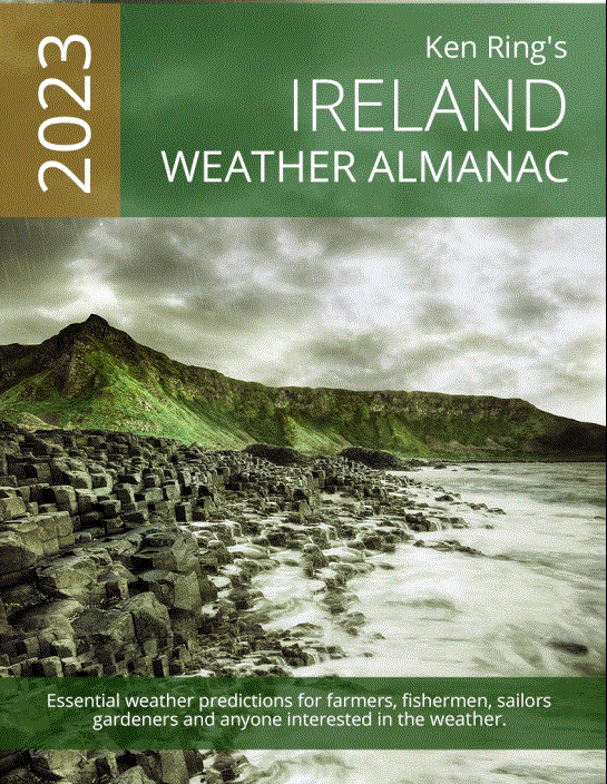 2023 Ireland Weather Almanac (hard-copy or e-book)