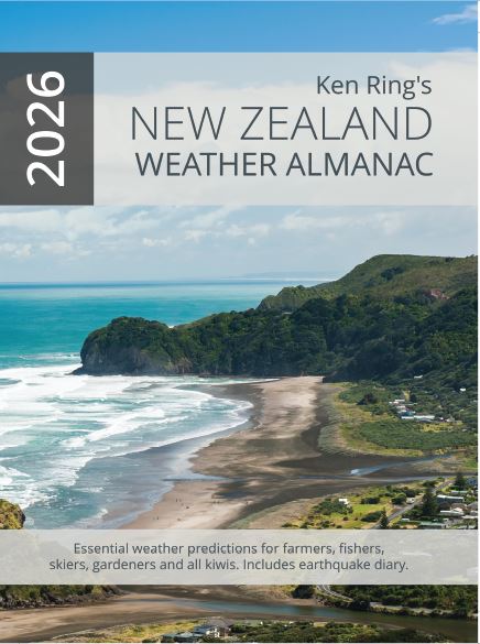 2026 NZ Weather Almanac (regular, hardback and e-version)