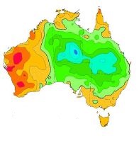 Australian Heat Anomalies 2020-2030